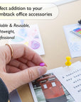 Push Pins Assorted Color (100/Pack)