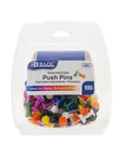 Push Pins Assorted Color (100/Pack)