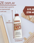 Wood Glue Jumbo 7 5/8 FL OZ (236 mL) w/ PDQ Display