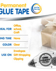 Permanent Glue Tape 8 mm x 8 m