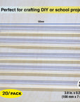 Hot Melt Glue Sticks Dual Temp. Mini Size 3.9" x 0.27" (20/Box)