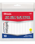 Hot Melt Glue Sticks Dual Temp. Full Size 3.9" x 0.43" (10/Pack)