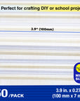 Hot Melt Glue Sticks Dual Temp. Mini Size 3.9" x 0.27" (50/Pack)