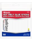 Hot Melt Glue Sticks Dual Temp. Mini Size 3.9" x 0.27" (50/Pack)