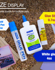 Clear Glue & White Glue & Glue Stick Sets (3/Pack)
