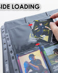 Trading Card Holders Double Sided Side Loading 9-Pockets (100/Pack)