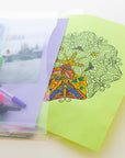 Clear Side Loading Letter Size String Envelope