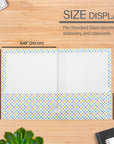 2 Pockets Fashion Portfolios - Polka Dot