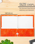 2 Pockets Fashion Portfolios - Paisley