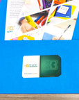 2-Pockets Portfolios Premium Blue Color (25/Box)