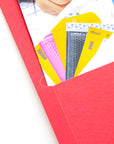 2-Pockets Portfolios Premium Blue Color (25/Box)