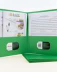 2-Pockets Portfolios Premium Green Color (25/Box)