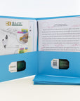 2-Pockets Portfolios Premium Light Blue Color (25/Box)