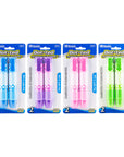 Retractable Dot.ted Stick Erasers (2/Pack)