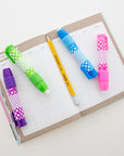Retractable Dot.ted Stick Erasers (2/Pack)