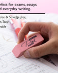 Pink Bevel Eraser (4/Pack)