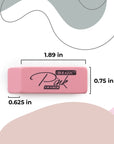 Pink Bevel Eraser (4/Pack)