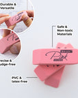 Pink Bevel Eraser (4/Pack)
