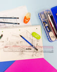 Oval Eraser Bright Color (4/Pack)