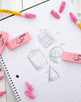 Pink Eraser Sets ( 15/Pack)