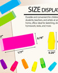 Neon Eraser Sets ( 15/Pack)