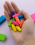 Neon Eraser Sets ( 15/Pack)