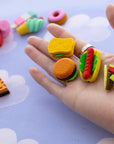 Snack Shop 3D Eraser Sets