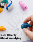 Wildlife Adventures 3D Eraser Sets