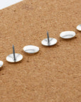 Thumb Tack Nickel (Silver) (200/Pack)