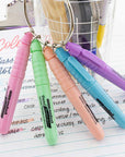 Mini Pastel Assorted Colors Highlighter w/ Cap Clip (5/Pack)