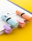 Desk Style Pastel Mini Highlighters (4/Pack)