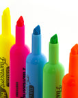 Fluorescent Highlighters Asst Color (12/Pack)