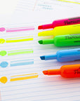 Fluorescent Highlighters Asst Color (12/Pack)