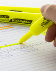 Fluorescent Highlighters Asst Color (12/Pack)