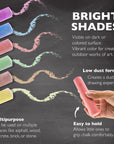 Jumbo Washable Sidewalk Chalks (6/Pack)