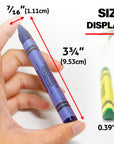 Premium Jumbo Triangle Crayons 8 Color