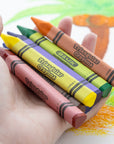 Premium Jumbo Triangle Crayons 8 Color