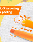 Twist-Up Propelling Crayons 12 Color