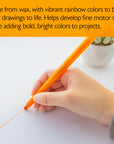 Twist-Up Propelling Crayons 12 Color