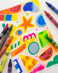 Premium Super Jumbo Crayons 8 Color