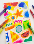 Premium Super Jumbo Crayons 8 Color