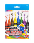 Premium Super Jumbo Crayons 8 Color