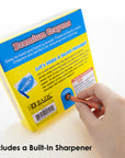 Premium Crayons 64 Color w/ Sharpener
