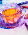 Premium Crayons 64 Color w/ Sharpener