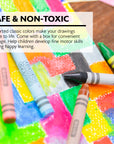 Premium Jumbo Crayons 12 Color