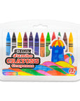 Premium Jumbo Crayons 12 Color