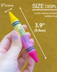 Double-Ended Super Jumbo Crayons Premium 12 Color