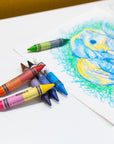 Double-Ended Super Jumbo Crayons Premium 12 Color