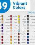 Oil Pastels 50 Colors