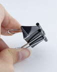 Medium 1-1/4 (32mm) Black Binder Clip (8/Pack)